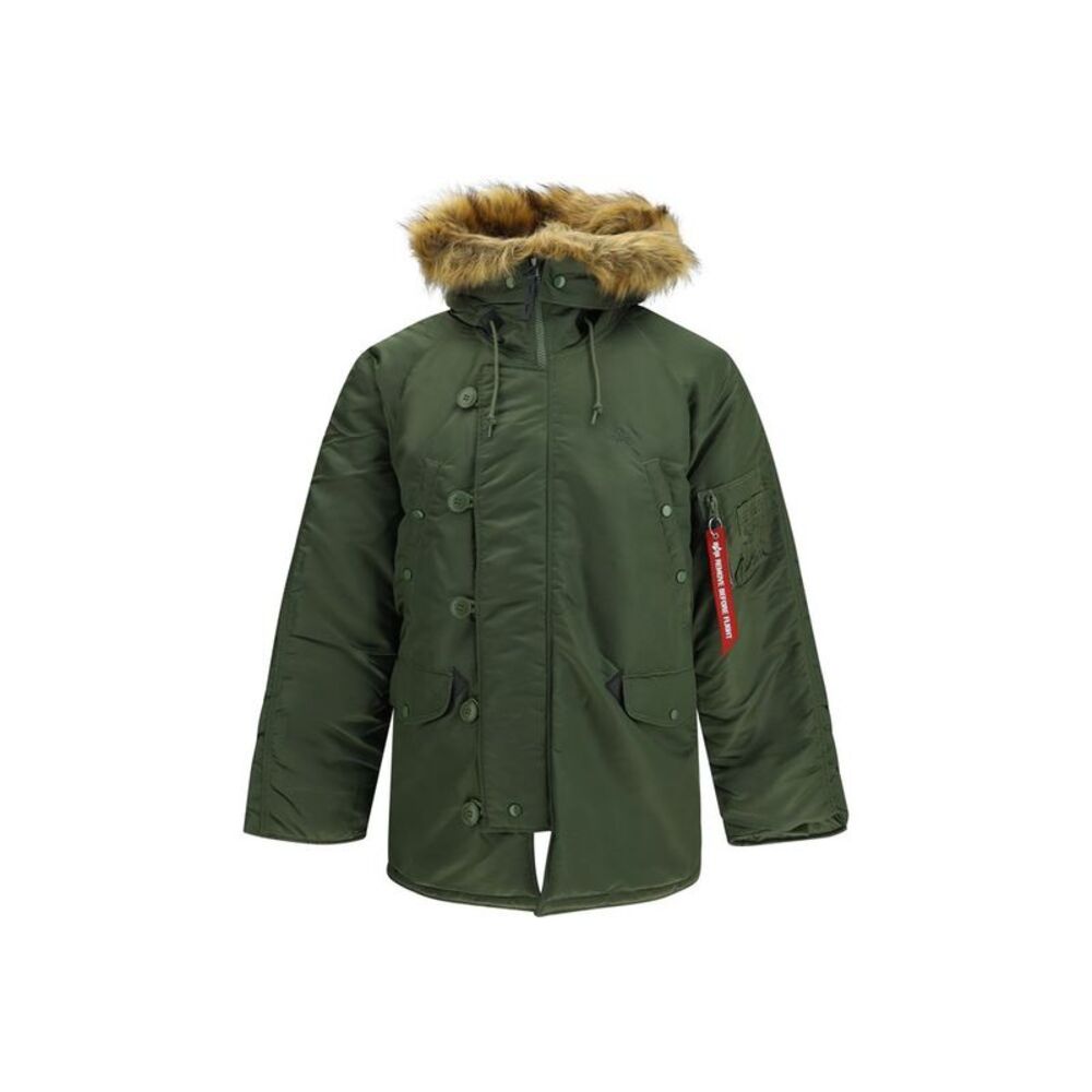 ALPHA INDUSTRIES Bicolor Nylon Men's Parka